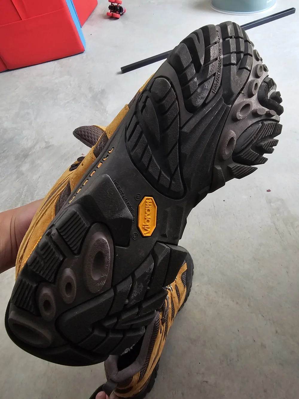 Merrell Men's Shoes - Brown and Yellow